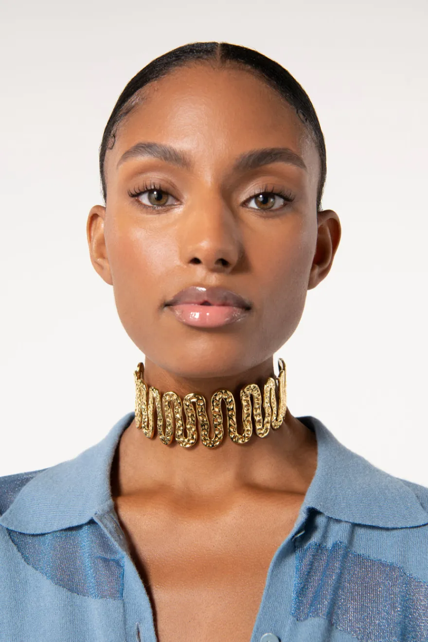 Outlet Cult Gaia Fahima Choker Gold