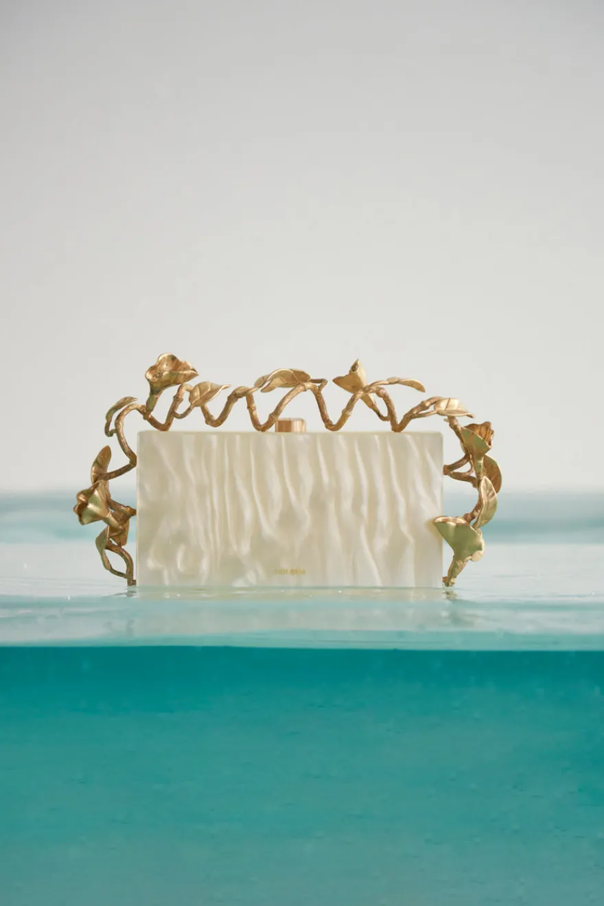 Outlet Cult Gaia Fana Clutch Ivory