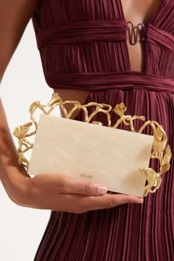 Outlet Cult Gaia Fana Clutch Ivory