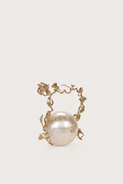 Cult Gaia Fana Pearl Bag Ivory