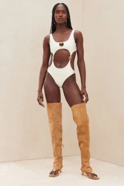 Online Cult Gaia Frances One Piece White