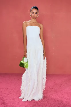 Discount Cult Gaia Freya Gown Off White