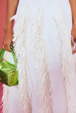 Discount Cult Gaia Freya Gown Off White