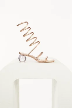 Cult Gaia Freya Sandal Champagne