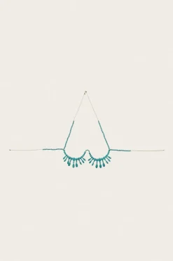 Cult Gaia Gabrie Bralette Turquoise
