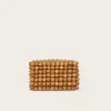New Cult Gaia Garima Large Clutch Natural