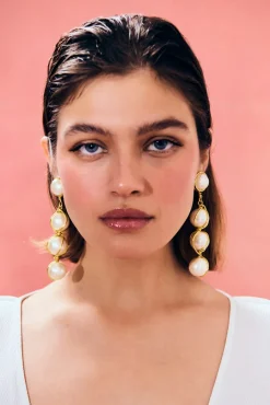 Cult Gaia Giga Earring Pearl