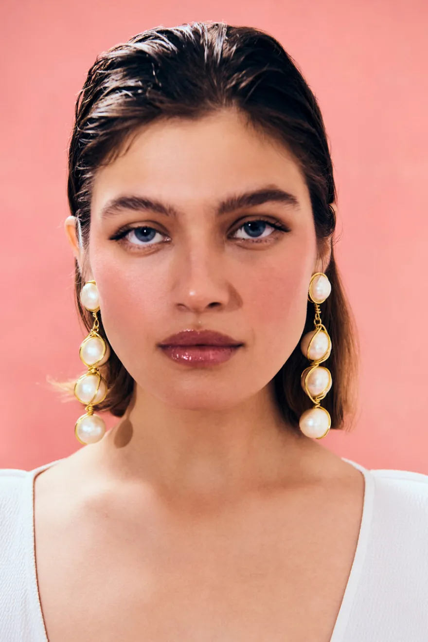 Cult Gaia Giga Earring Pearl