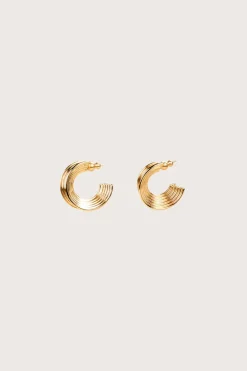 Cult Gaia Gigi Earring Brushed Brass