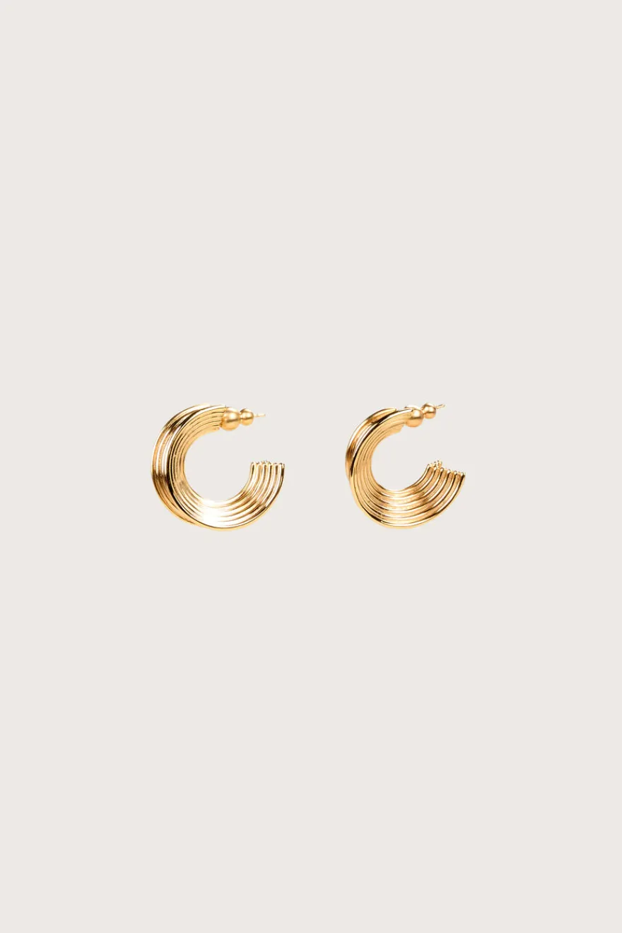 Cult Gaia Gigi Earring Brushed Brass
