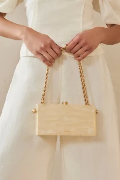 Discount Cult Gaia Hajar Shoulder Bag Ivory