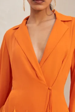 Cult Gaia Harper Dress Papaya