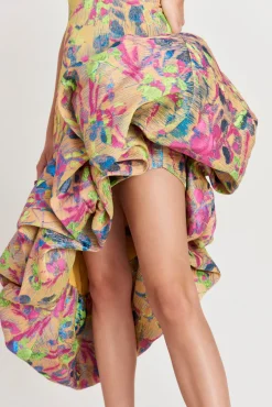 Cult Gaia Helena Gown Floral Rain