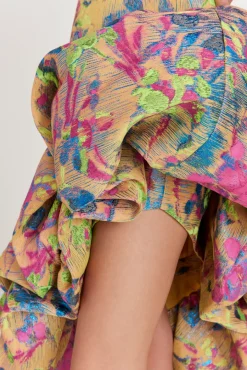 Cult Gaia Helena Gown Floral Rain