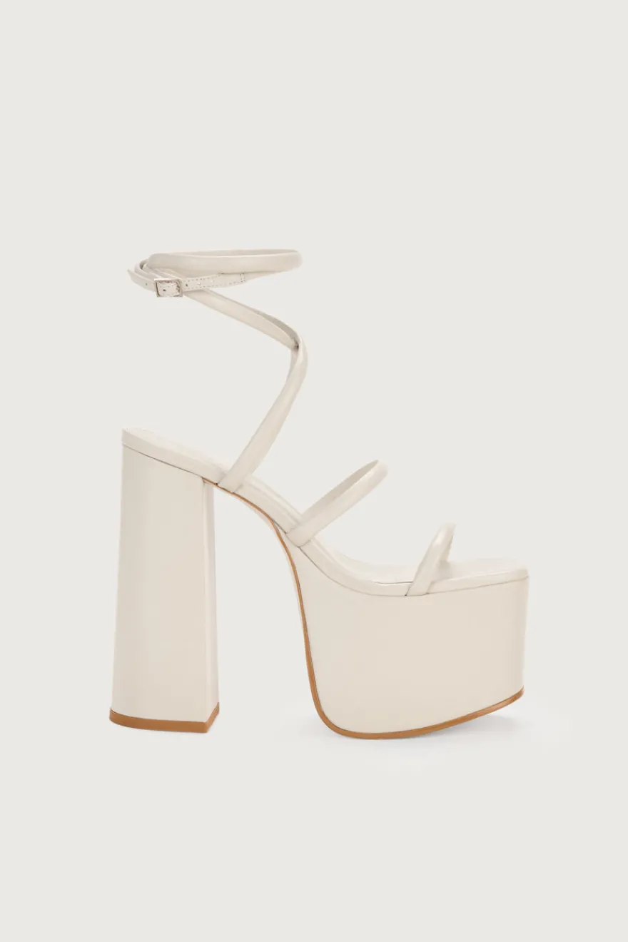 Discount Cult Gaia Hyte Platform Off White