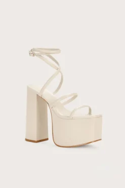 Discount Cult Gaia Hyte Platform Off White