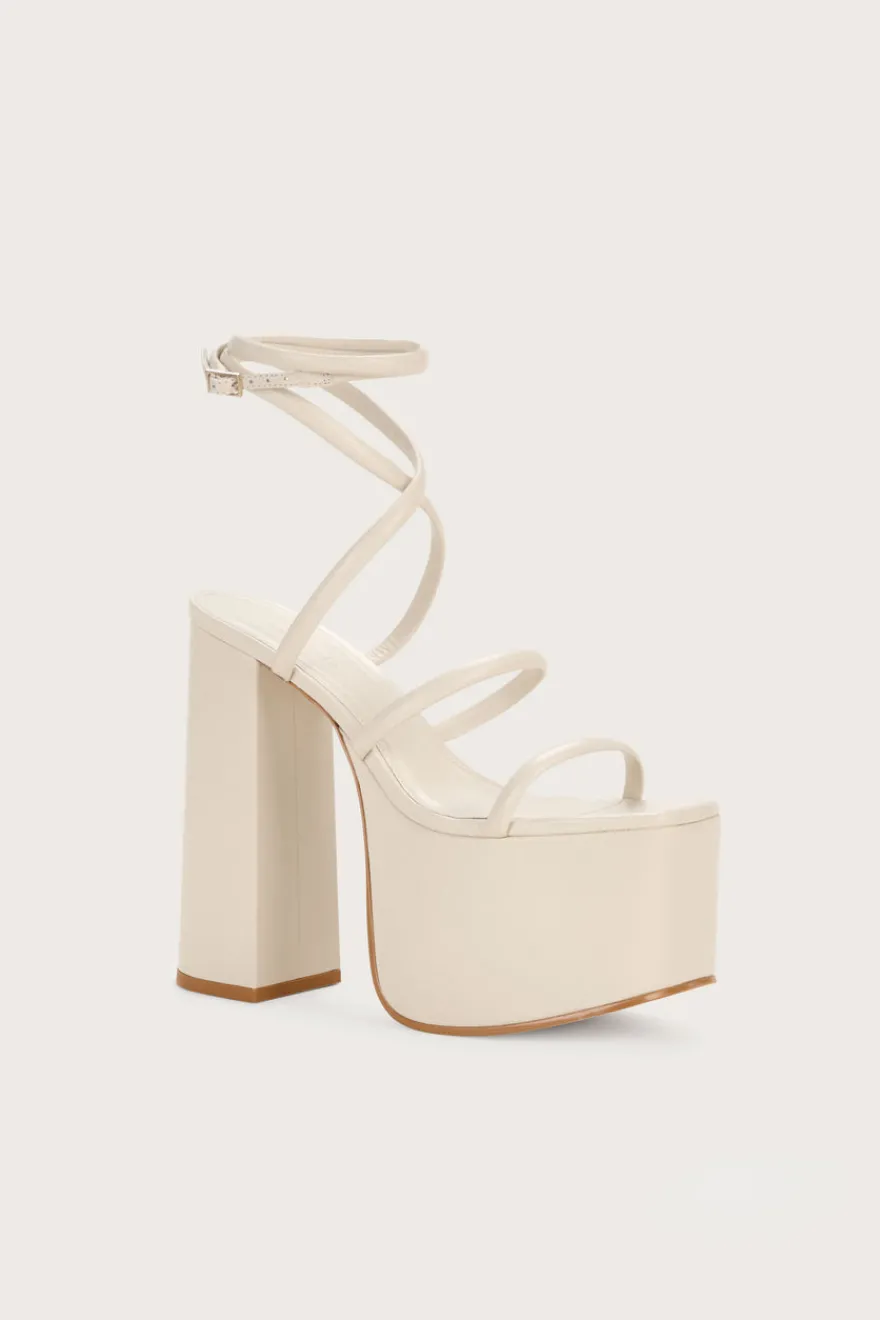 Discount Cult Gaia Hyte Platform Off White