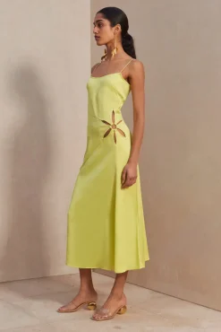 New Cult Gaia Imogen Dress Mantis