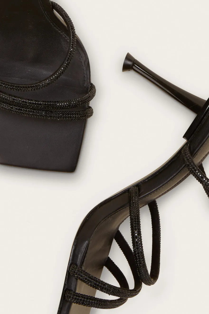 Hot Cult Gaia Isa Sandal Black
