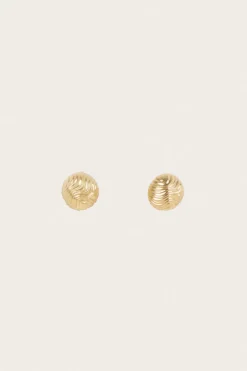 Cult Gaia Jaala Earring Brushed Brass