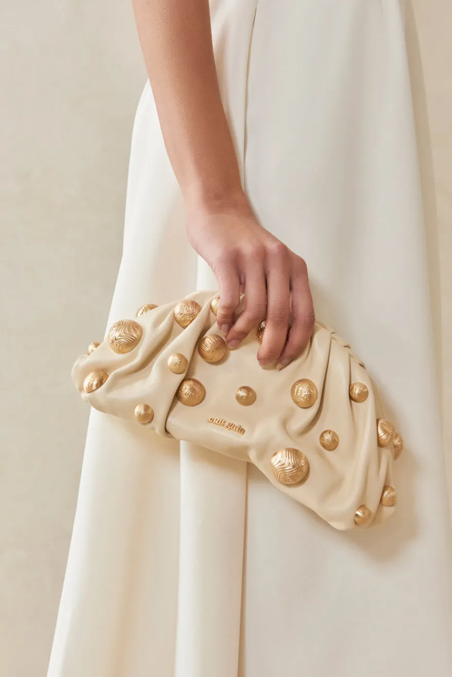 Best Cult Gaia Jaala Mini Clutch Off White
