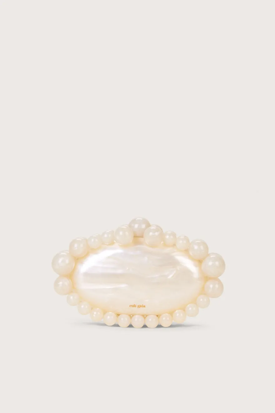 Best Cult Gaia Jaya Clutch Ivory