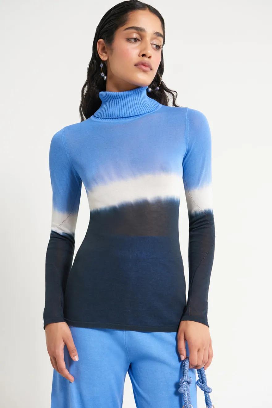 Online Cult Gaia Jodi Knit Top Glacier Aspen