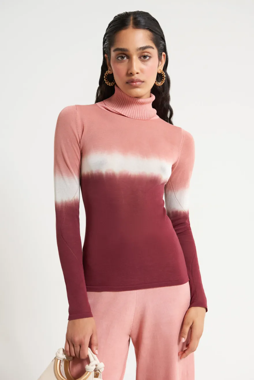 Online Cult Gaia Jodi Knit Top Jaipur Rouge