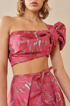 New Cult Gaia June Top Chantarelle Pink