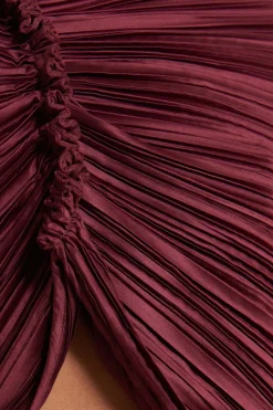 New Cult Gaia Juniper Top Maroon Peak