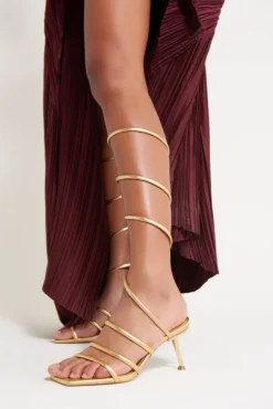 Clearance Cult Gaia Kacey Sandal Gold