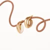 Hot Cult Gaia Karina Earring Brushed Brass