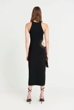 Hot Cult Gaia Katina Knit Dress Black