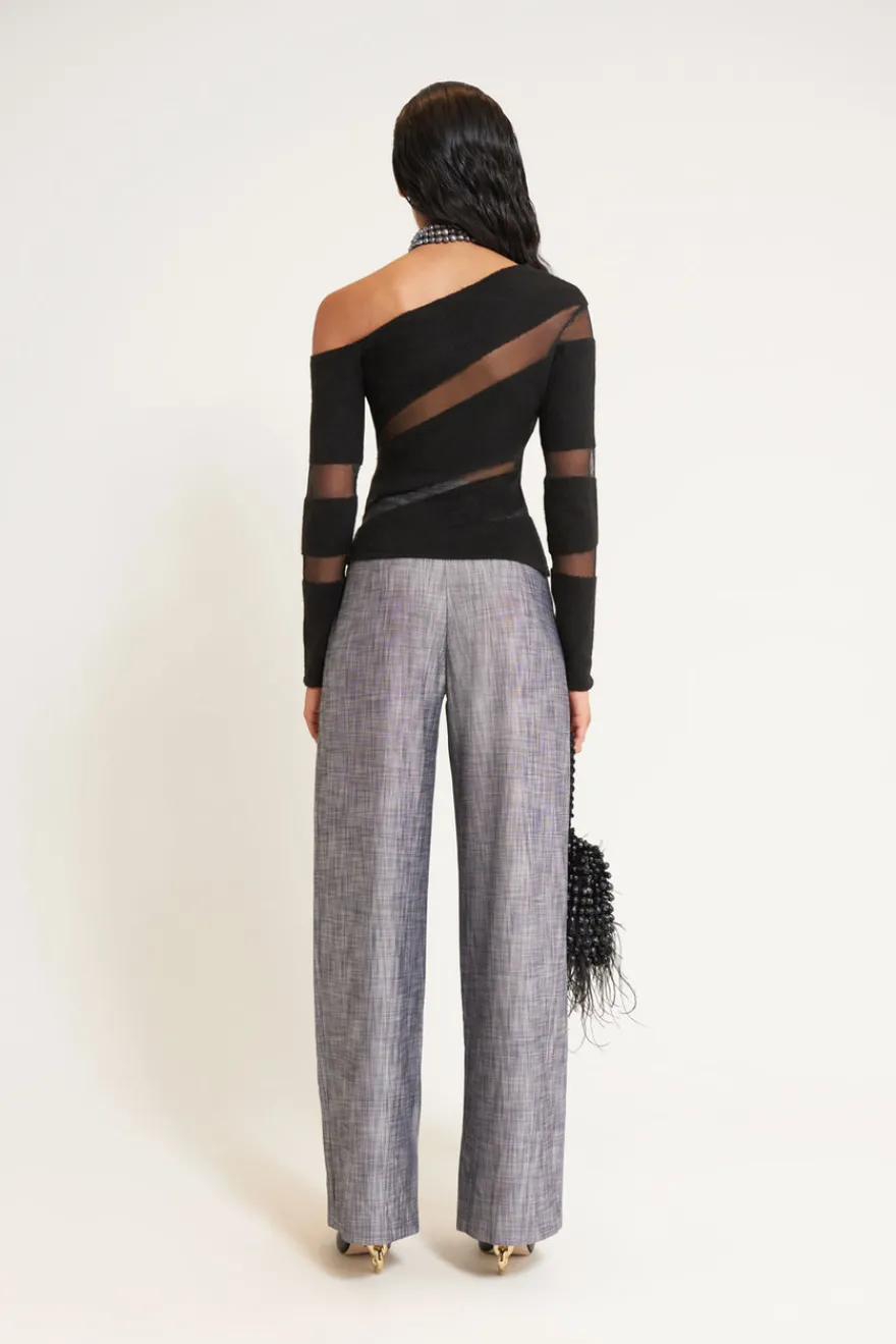 Clearance Cult Gaia Kaz Knit Top Black