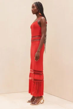 New Cult Gaia Kiki Knit Dress Amanita