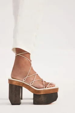 Outlet Cult Gaia Kiki Platform Off White