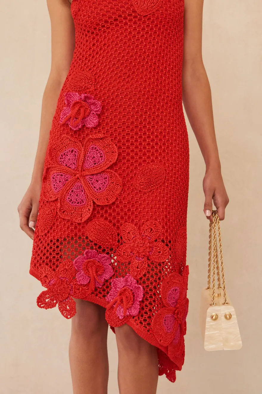 Sale Cult Gaia Kourtney Crochet Dress Amanita