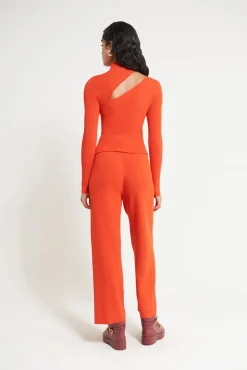 Discount Cult Gaia Krislyn Knit Top Rouge