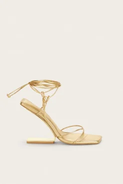 Discount Cult Gaia Lotus Sandal Gold