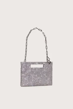 Outlet Cult Gaia Lucinda Mini Rhinestone Shoulder Bag Clear