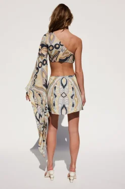 Discount Cult Gaia Lucy Dress Aloe Multi