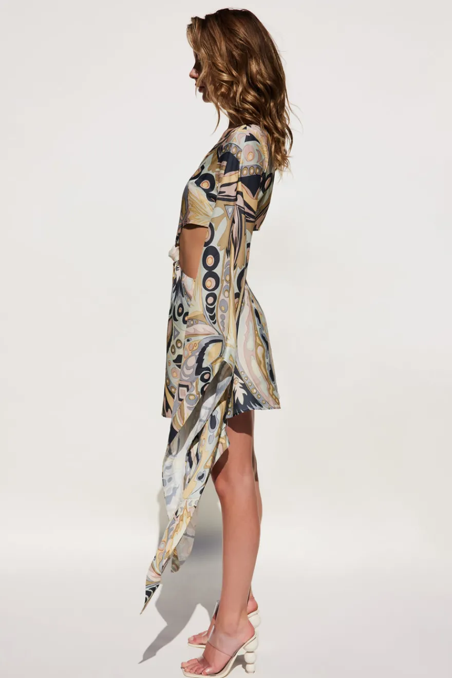Discount Cult Gaia Lucy Dress Aloe Multi