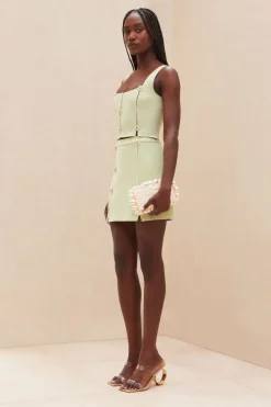 New Cult Gaia Maro Skirt Jade