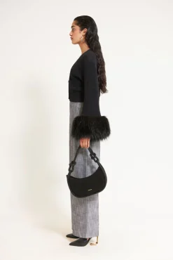 Outlet Cult Gaia Melanie Knit Cardigan Black