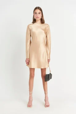 Clearance Cult Gaia Milla Dress Champagne