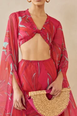 Hot Cult Gaia Mimi Top Chantarelle Pink
