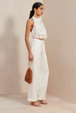 Best Cult Gaia Minaya Pant Off White