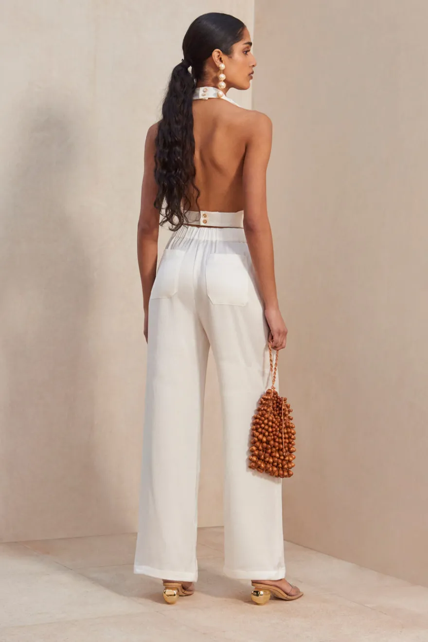 Best Cult Gaia Minaya Pant Off White