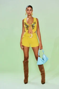 Sale Cult Gaia Mioria Short Citron