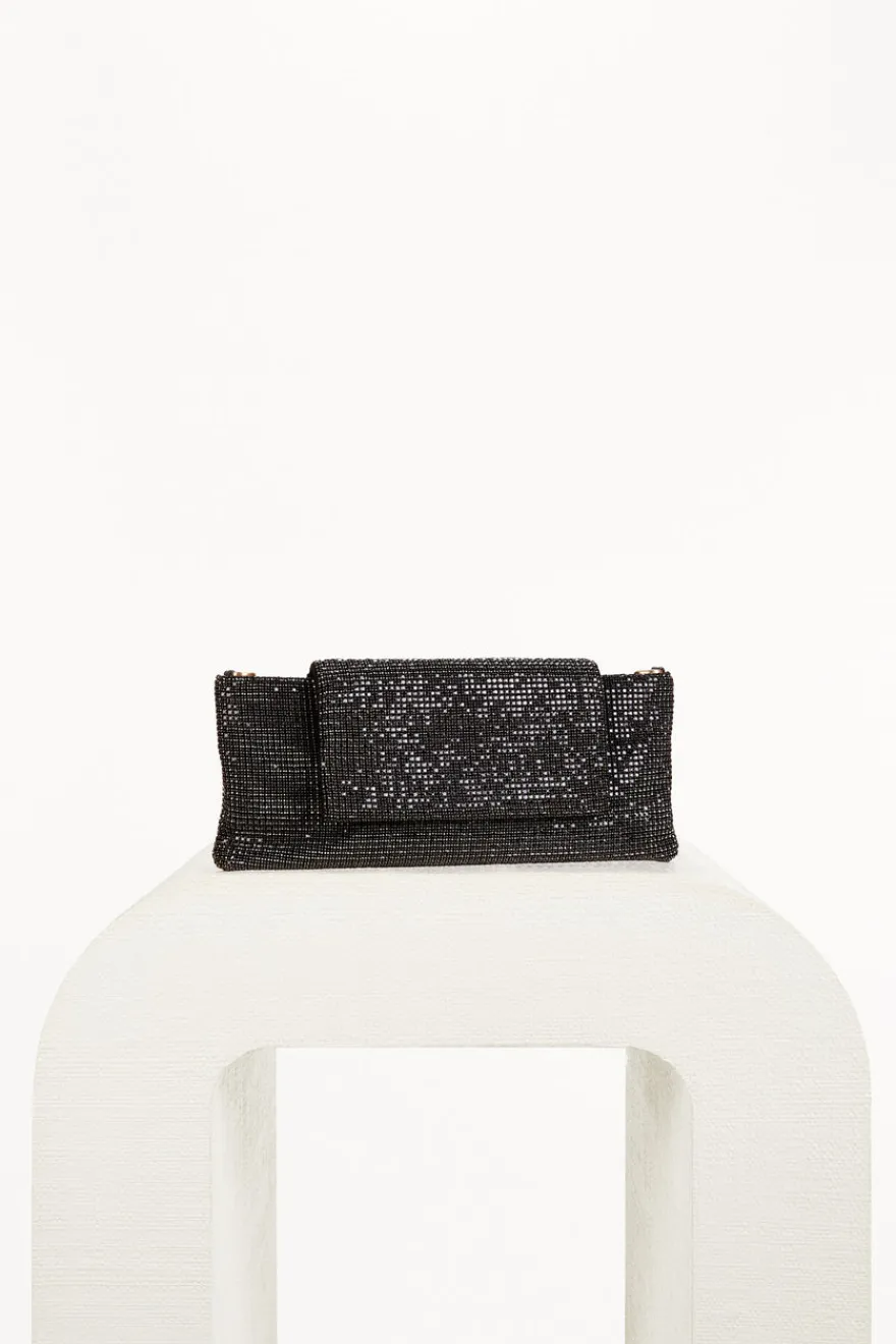 New Cult Gaia Mirai Shoulder Bag Black